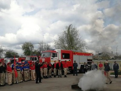 Урок мужества, посвящённый Дню пожарной охраны России
