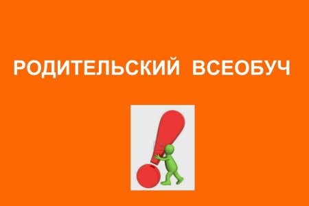 Областной родительский всеобуч на тему: «Внимание! Дети!» 